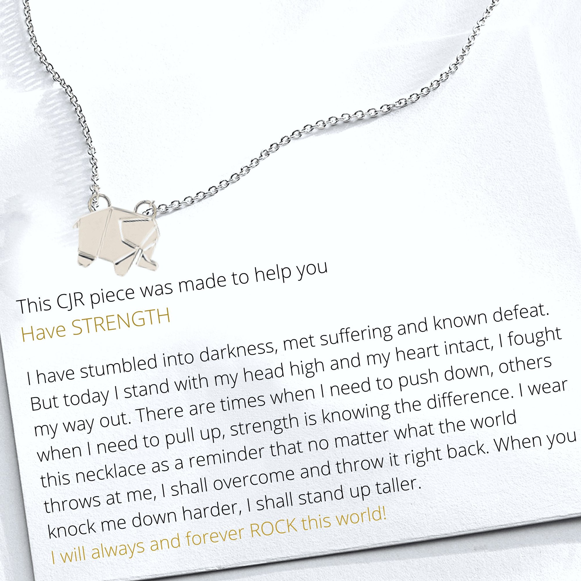 Necklaces with Meaning | C.J.ROCKER