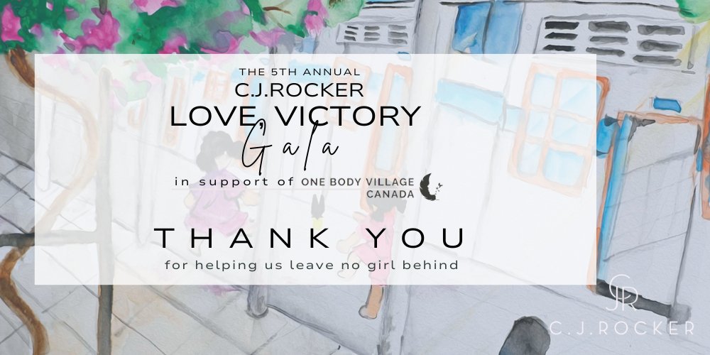$100 DONATION - THE 2024 C.J.ROCKER LOVE, VICTORY FUNDRAISER GALA - C.J.ROCKER