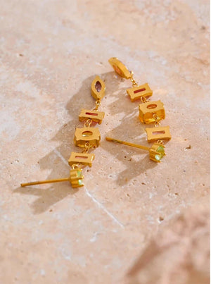 The Ismena Drop Earrings