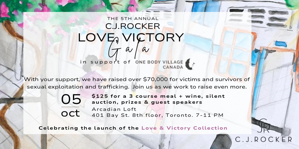 THE 2024 C.J.ROCKER Love, Victory FUNDRAISER GALA TICKET - C.J.ROCKER