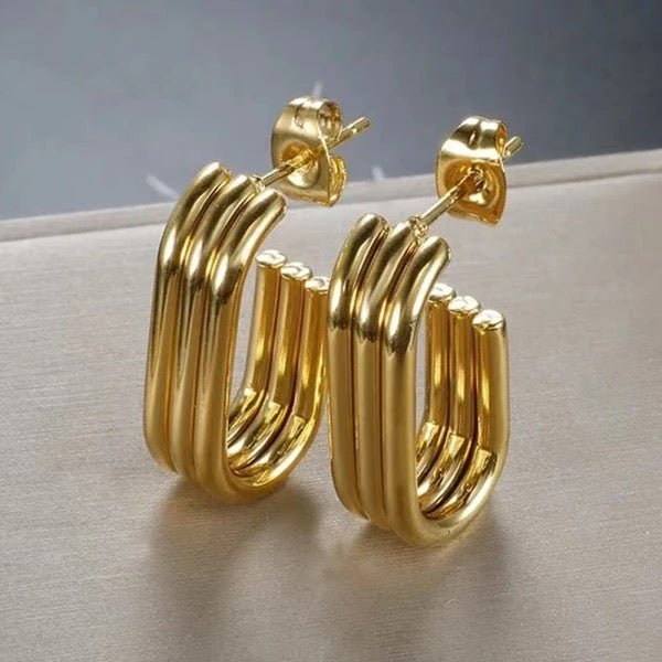 The L Earrings - C.J.ROCKER