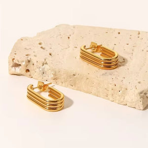 The L Earrings - C.J.ROCKER