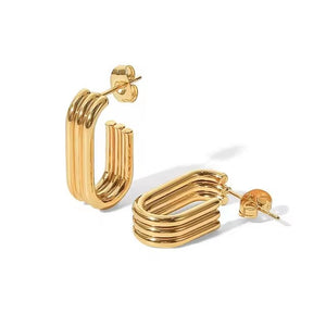 The L Earrings - C.J.ROCKER