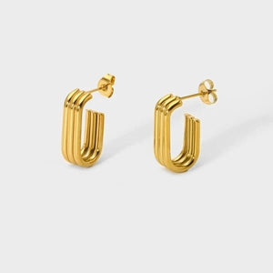 The L Earrings - C.J.ROCKER