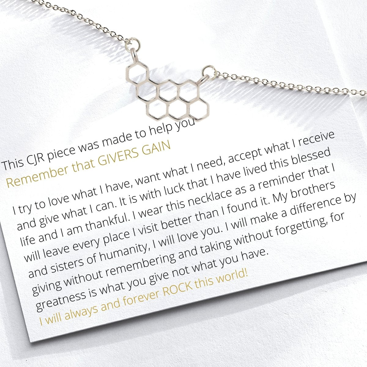 GIVERS NECKLACE - C.J.ROCKER