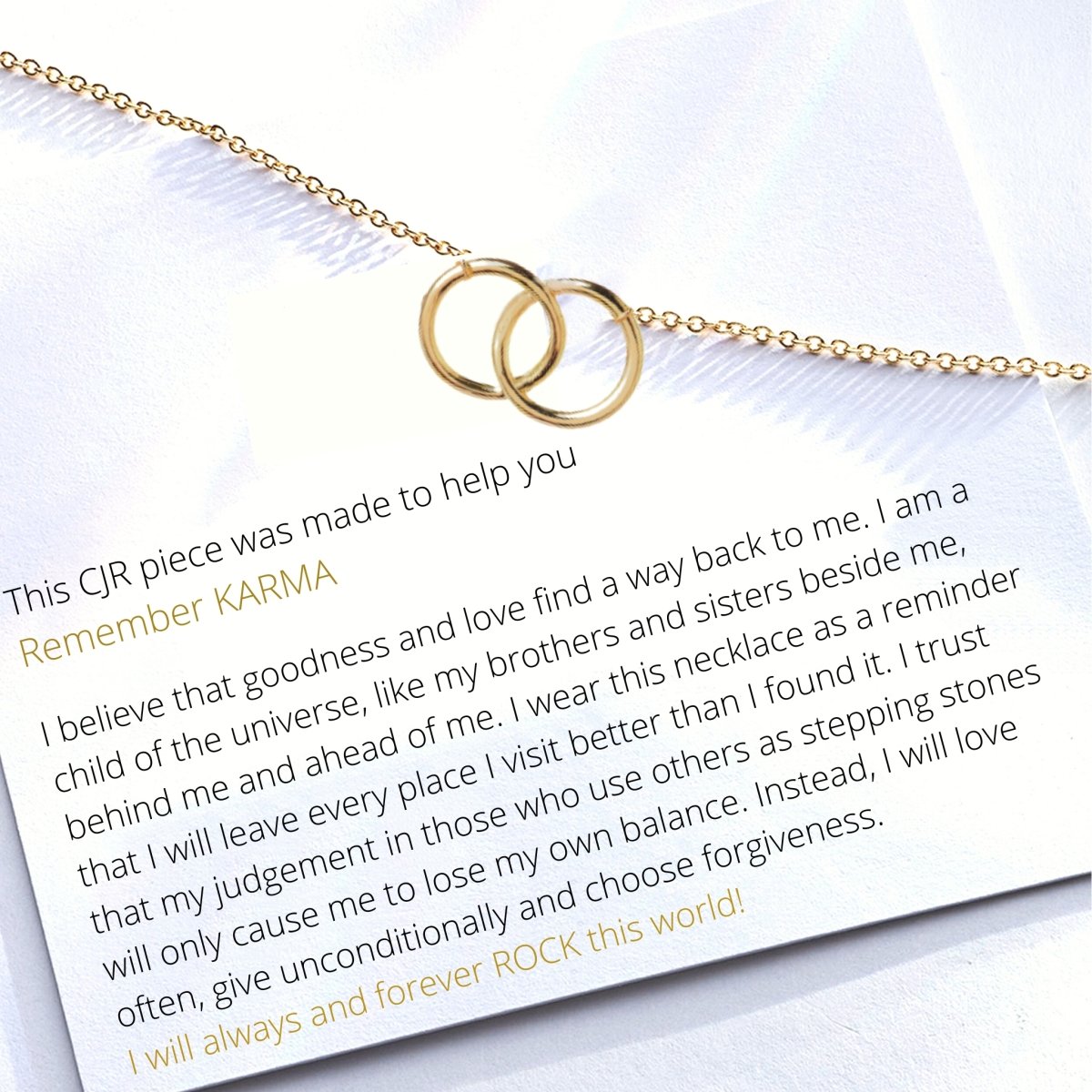 KARMA NECKLACE - C.J.ROCKER