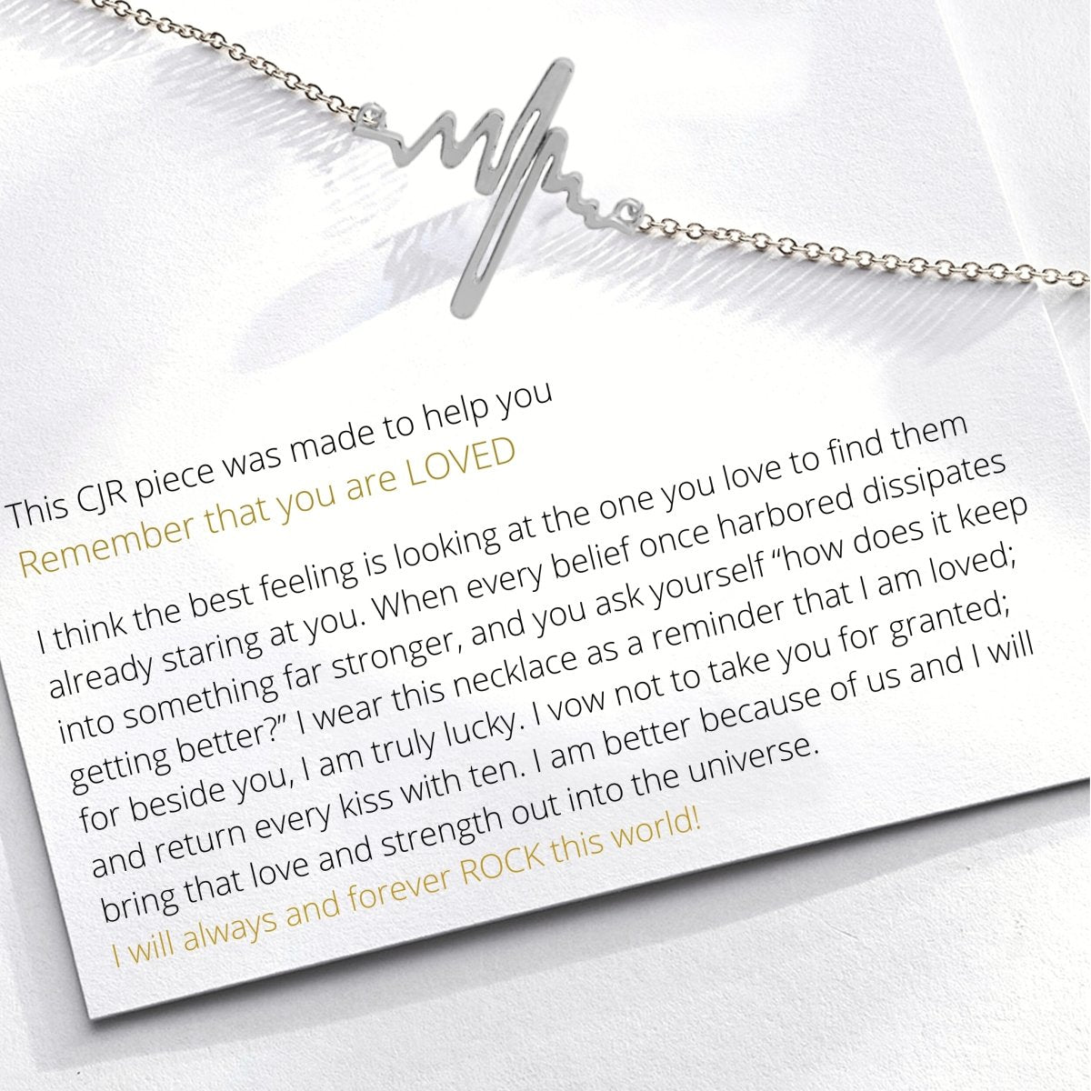 LOVED NECKLACE - C.J.ROCKER