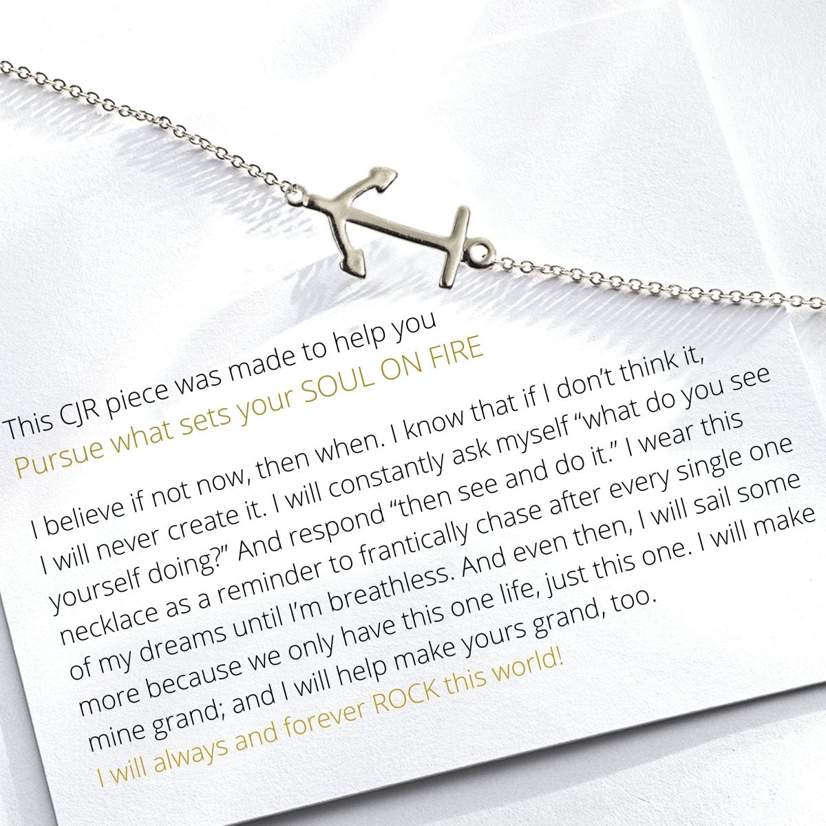 SOUL ON FIRE NECKLACE - C.J.ROCKER