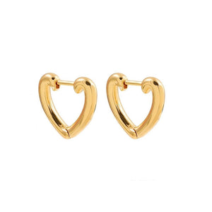 The Avi Heart Earrings - C.J.ROCKER