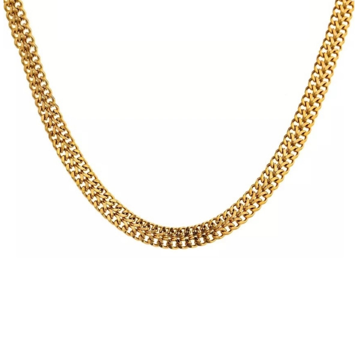 The Charlie Chain Necklace Gold - C.J.ROCKER