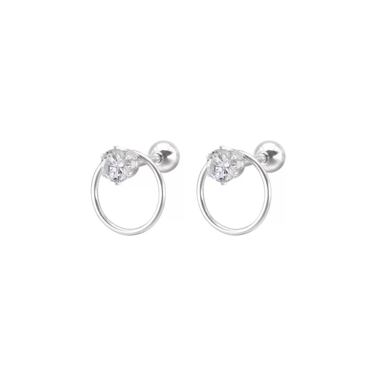 The Diamond O Earrings - C.J.ROCKER