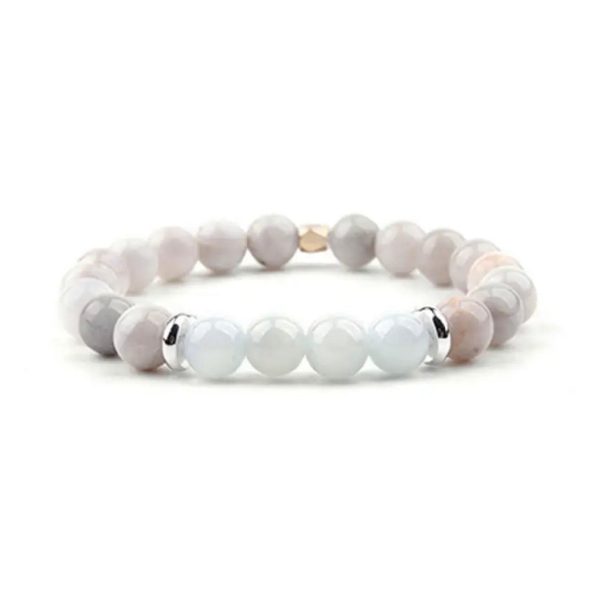The Freedom Beaded Stone Bracelet - C.J.ROCKER
