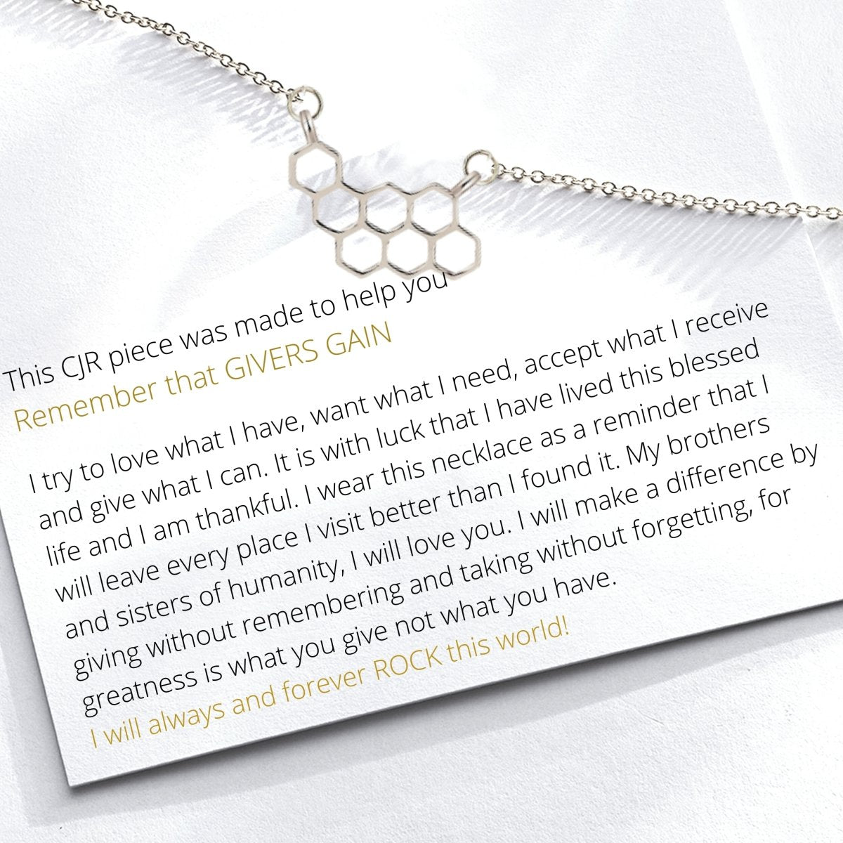 THE GIVERS NECKLACE - C.J.ROCKER