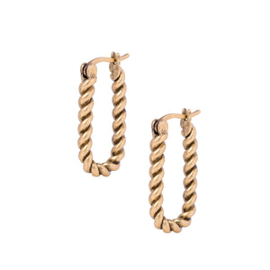 THE LENNI 2-IN-1 DOUBLE HOOPS GOLD - C.J.ROCKER