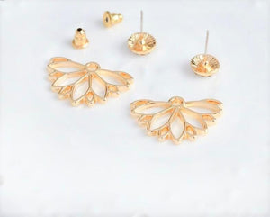 THE LOTUS EARRINGS - C.J.ROCKER