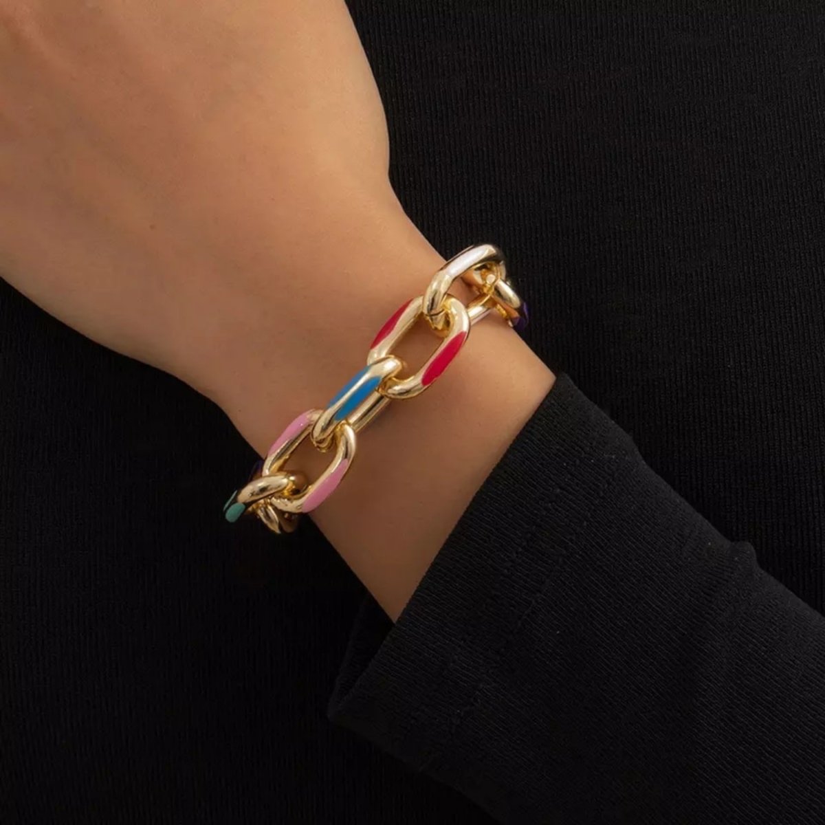 The Min Chain Necklace and Bracelet Bundle - C.J.ROCKER
