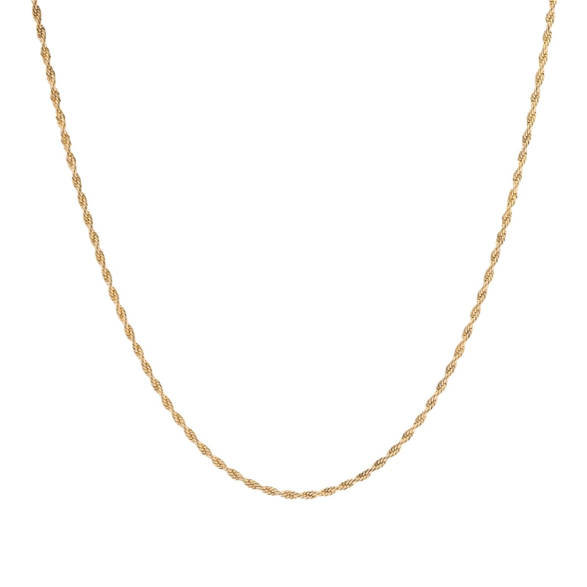 THE NANA TWISTED CHAIN CHOKER NECKLACE - C.J.ROCKER