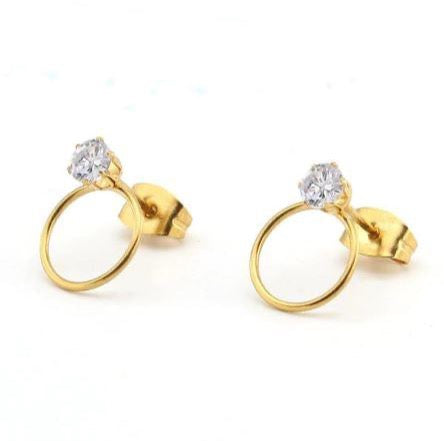 THE O DIAMOND EARRINGS - C.J.ROCKER