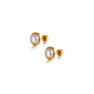 The Retrouvailles Pearl Studs - C.J.ROCKER