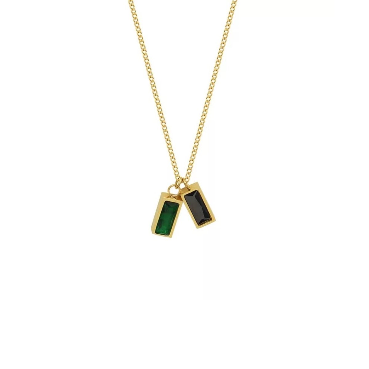 The Rêvasser Double Pendent Necklace - C.J.ROCKER