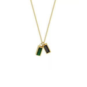 The Rêvasser Double Pendent Necklace - C.J.ROCKER