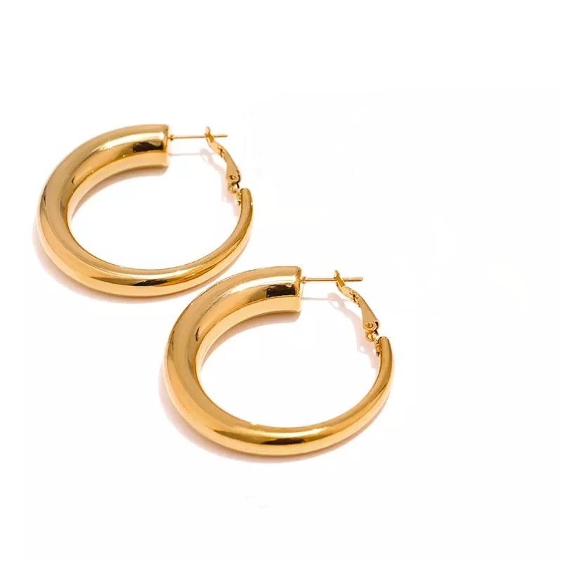 The Santos Hoop Earrings - C.J.ROCKER