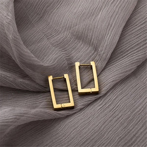 The Unstoppable Rectangular Hoop Earrings - C.J.ROCKER