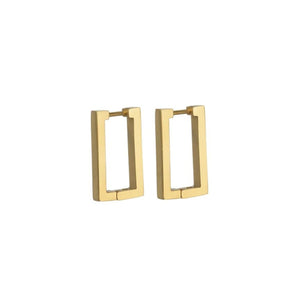 The Unstoppable Rectangular Hoop Earrings - C.J.ROCKER